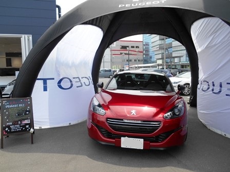 RCZ R試乗車到着！！