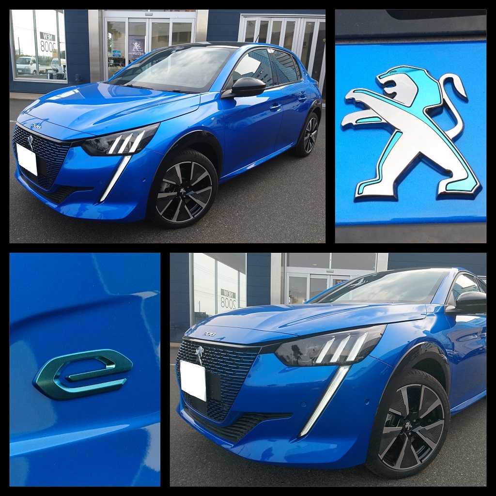 NEW PEUGEOT e-208 DEBUT！！