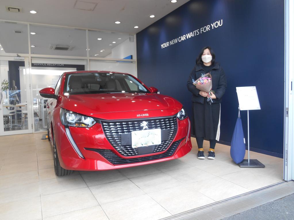 208 アリュール　納車式