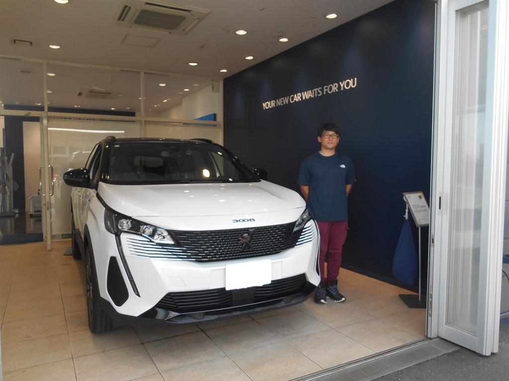3008GT BHD ブラックパック　ご納車