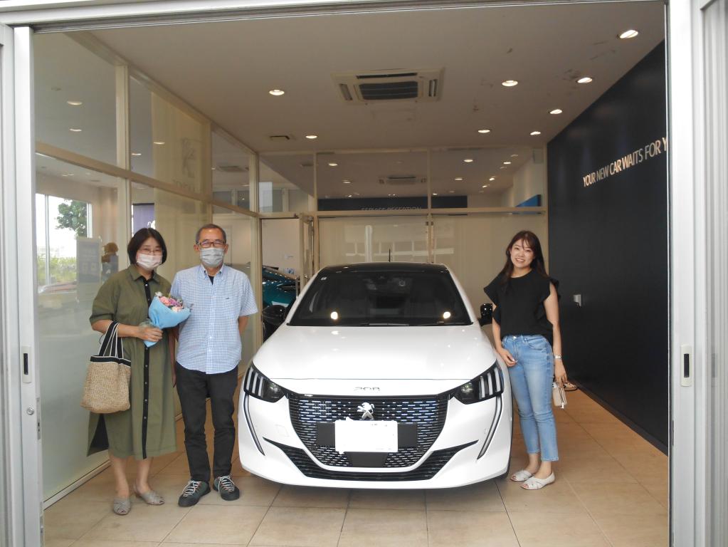 208GT　ビアンカ・ホワイト　ご納車
