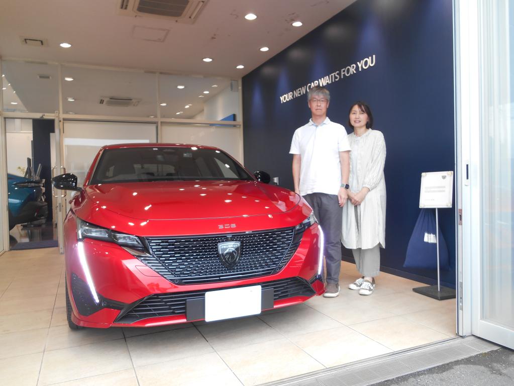 308GT　エリクサー・レッド　ご納車