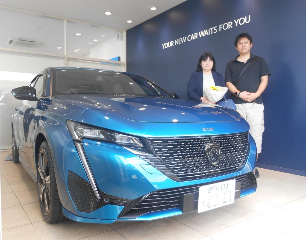 ３０８GT　HYBRID　ご納車式