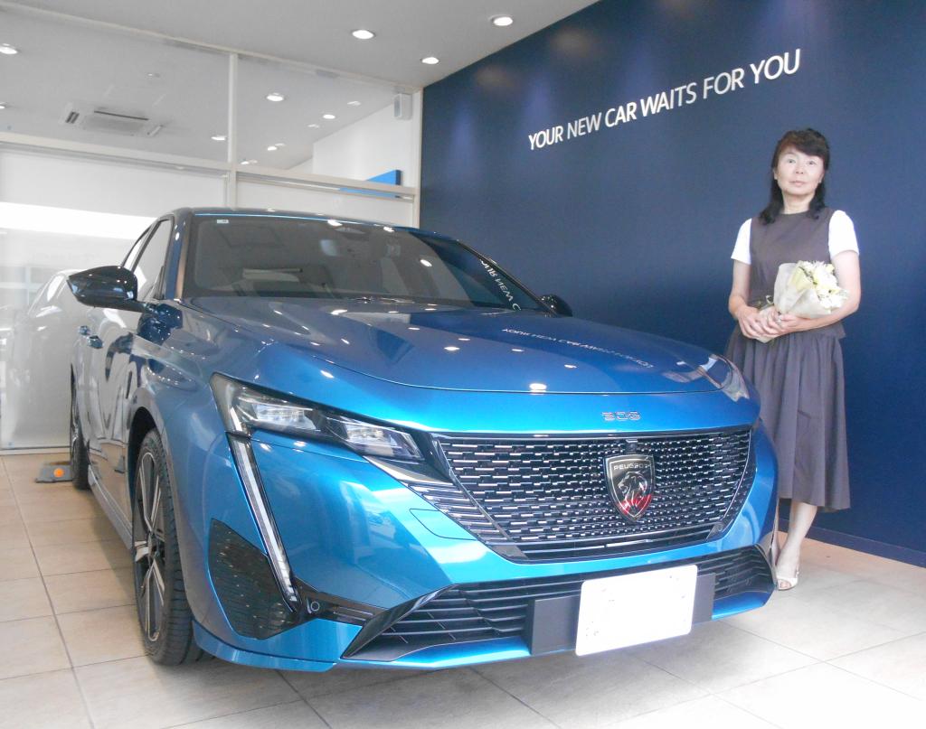 ３０８GT　HYBRID　ご納車式