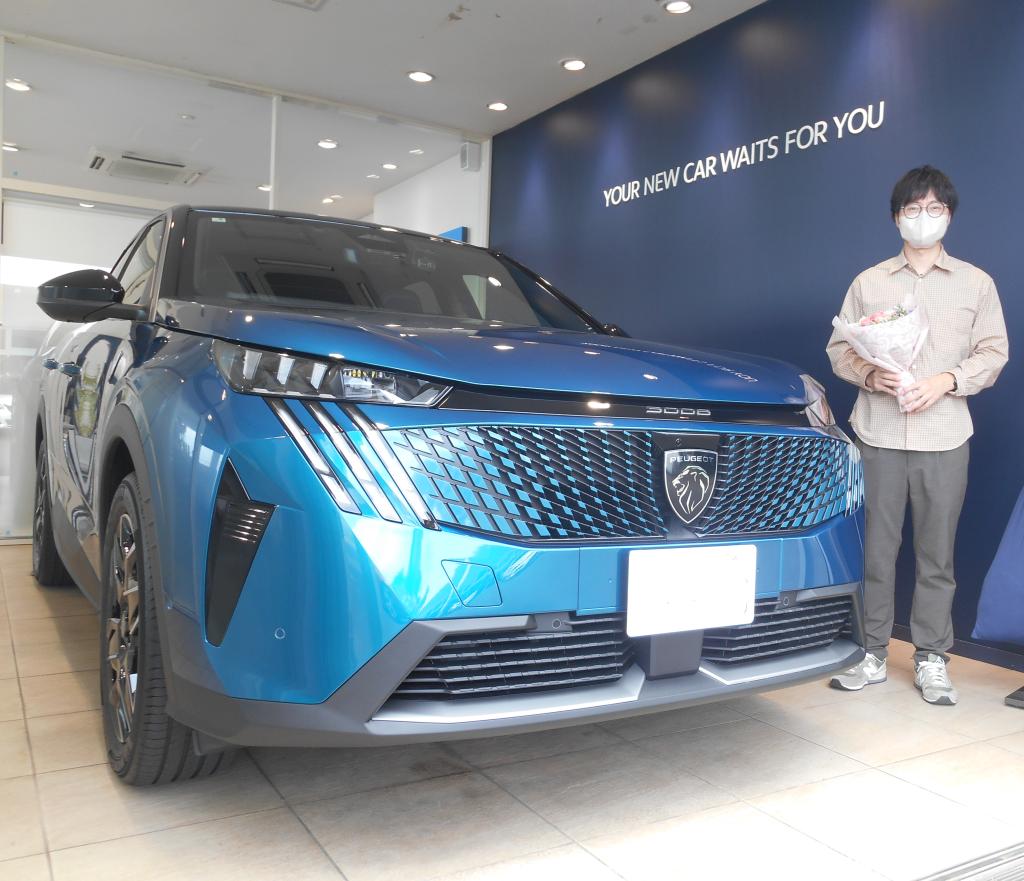 ３０0８GT　HYBRID　ご納車式