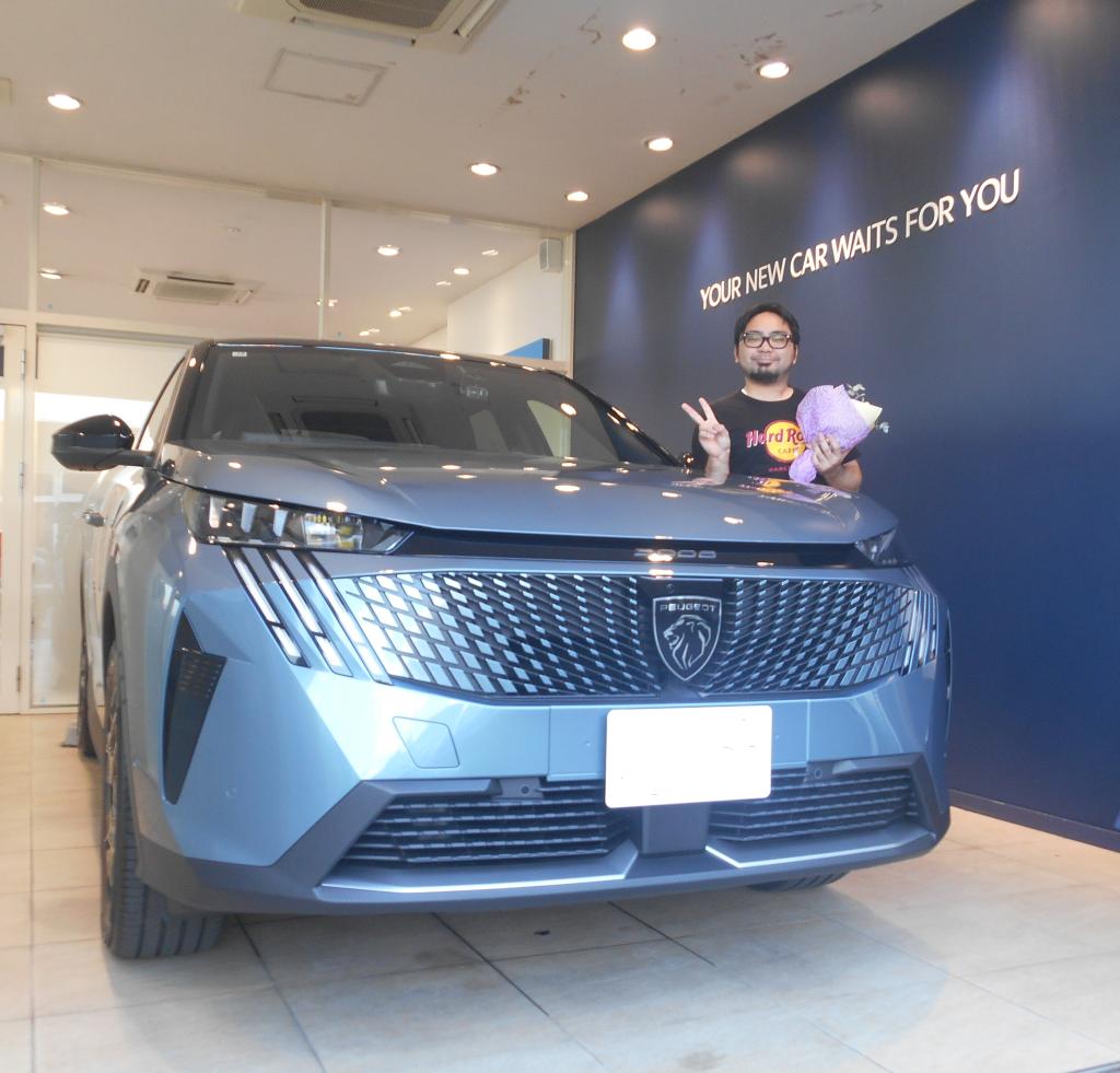 ３０0８GT　HYBRID　ご納車式
