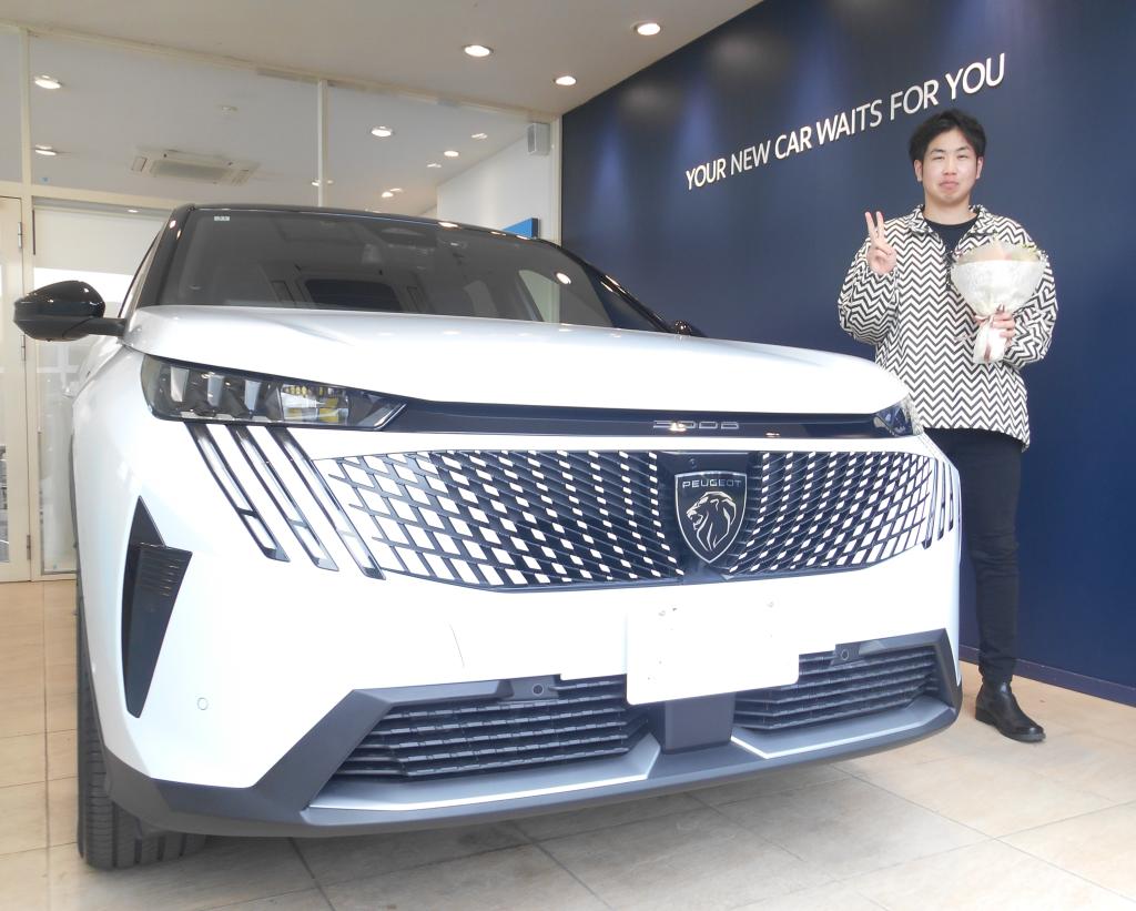 ３０0８GT　HYBRID　ご納車式