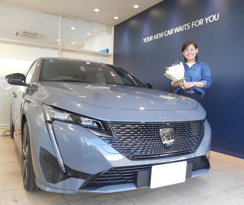 ３０８GT　HYBRID　ご納車式