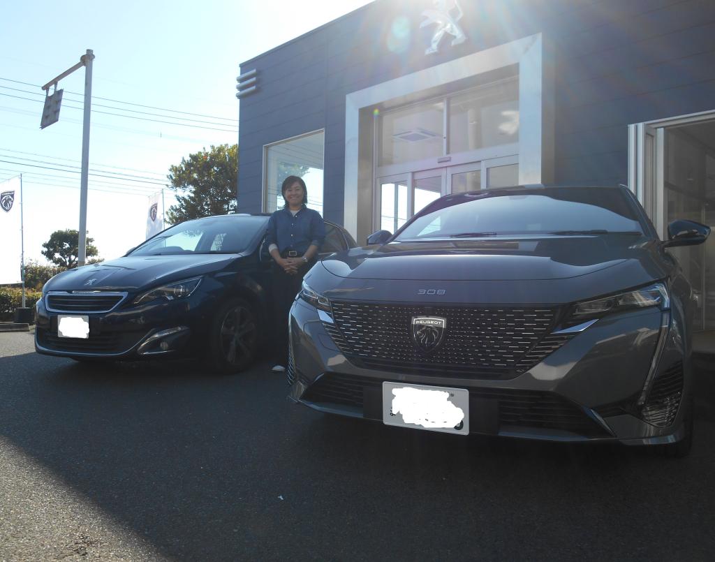 ３０８GT　HYBRID　ご納車式