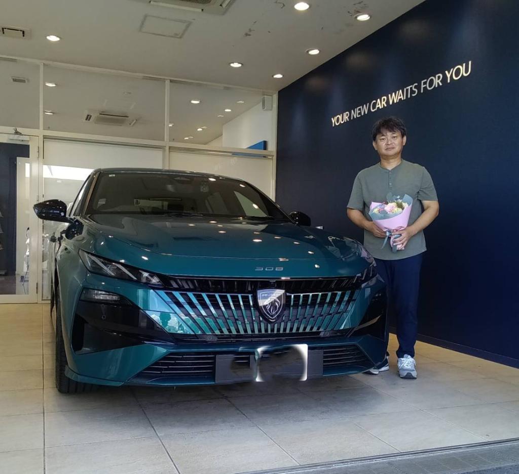 ３０８GT　HYBRID　ご納車式